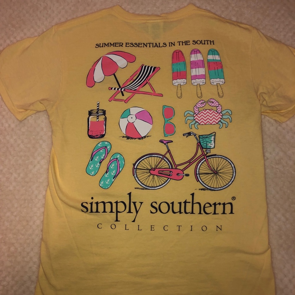 Simply Southern | Yellow Tee